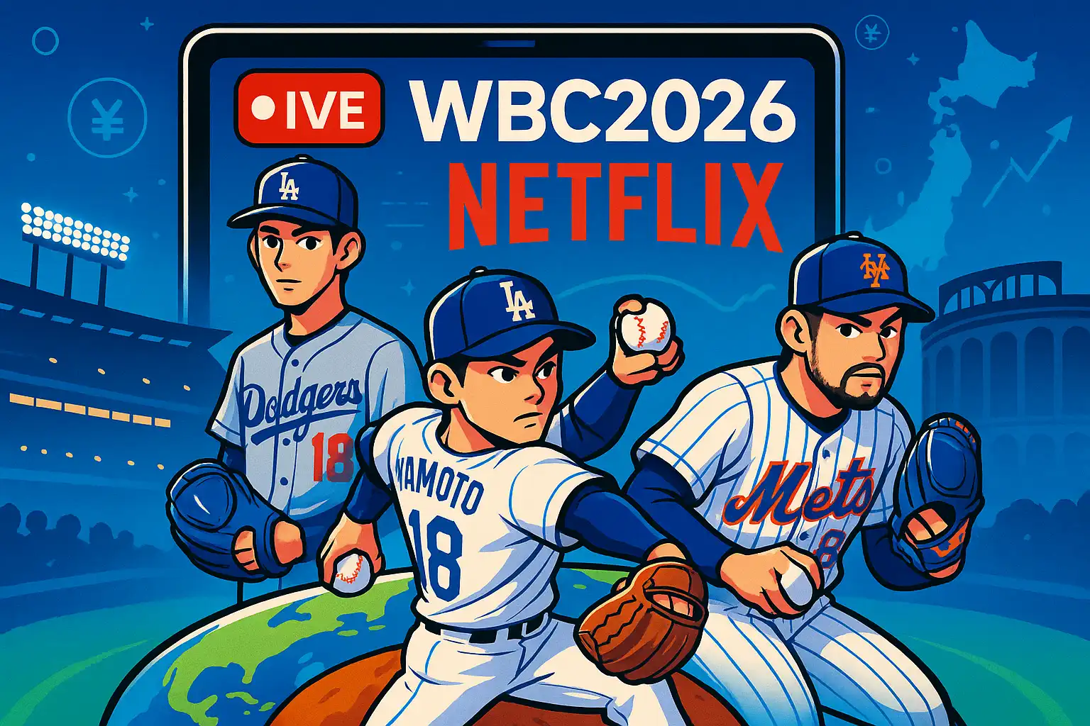 Netflix独占WBC2026放映権とサムライJAPANの代償