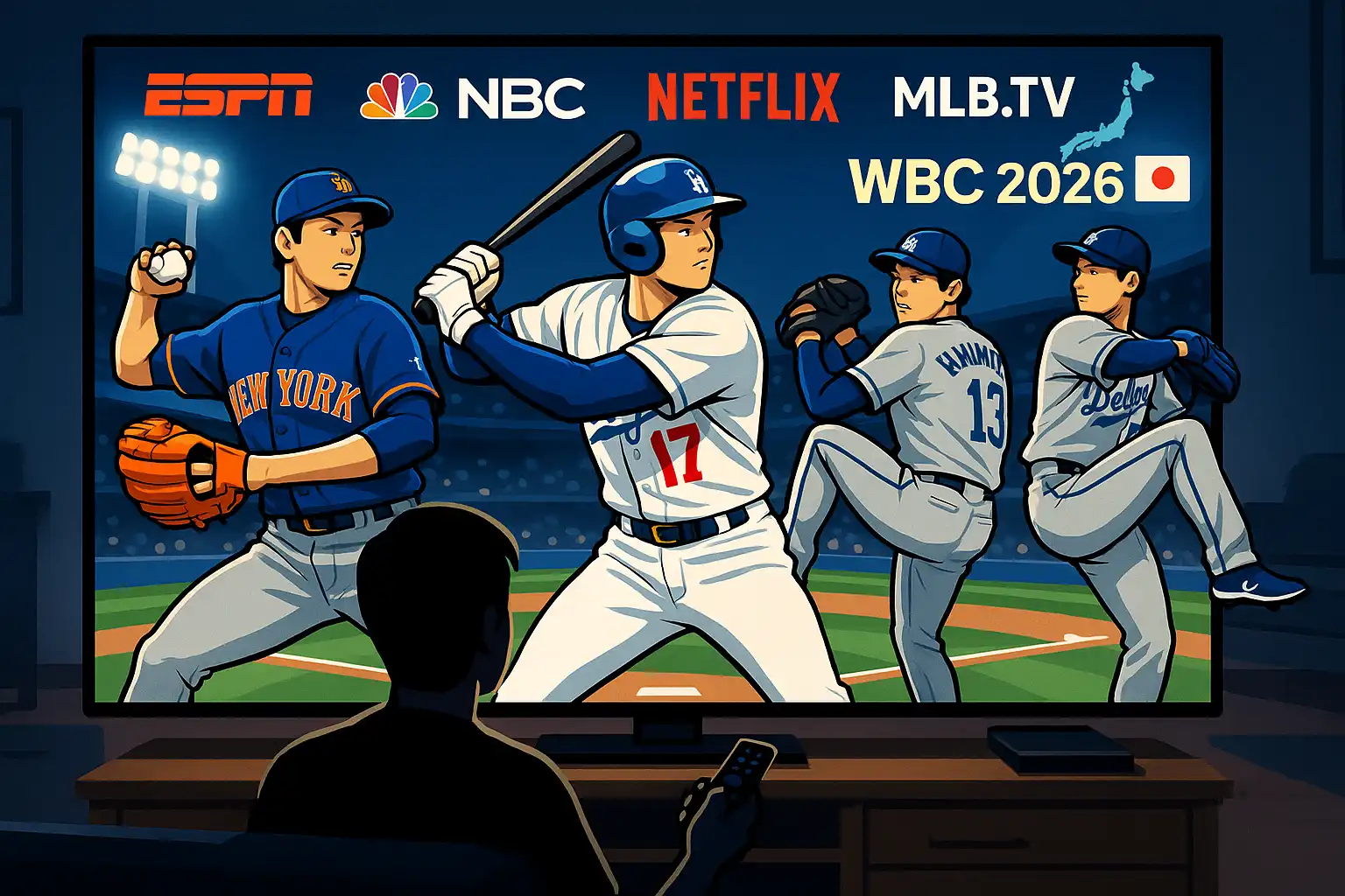ESPN・NBC・Netflix新MLB契約と日本人視聴体験