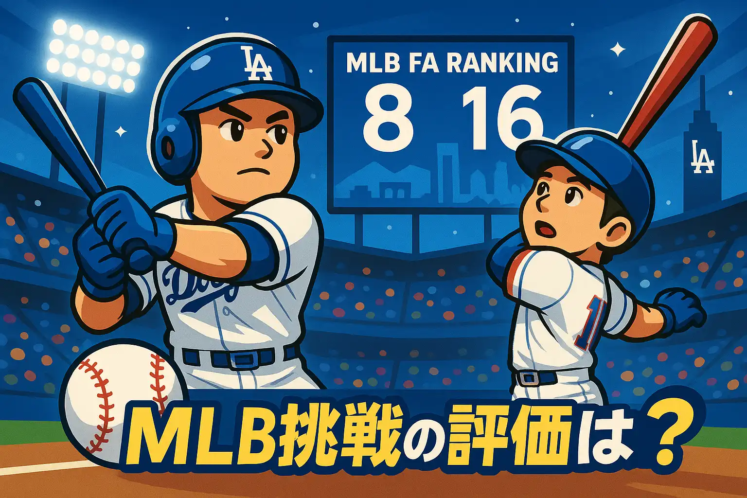 村上宗隆＆岡本和真 MLB公式FA評価の核心