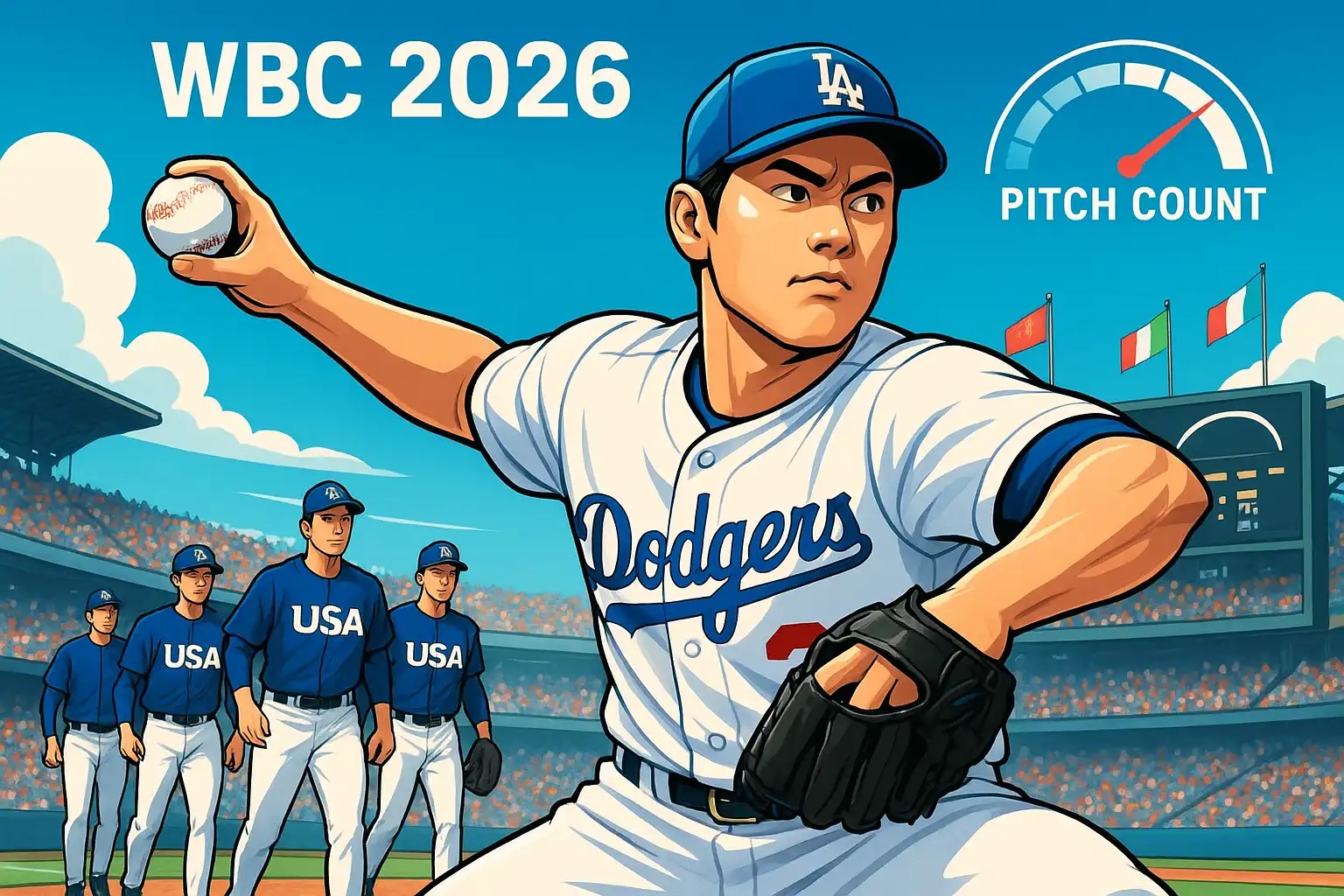 WBC米代表の投手続々参戦と侍ジャパンへの影響（2026大会展望）
