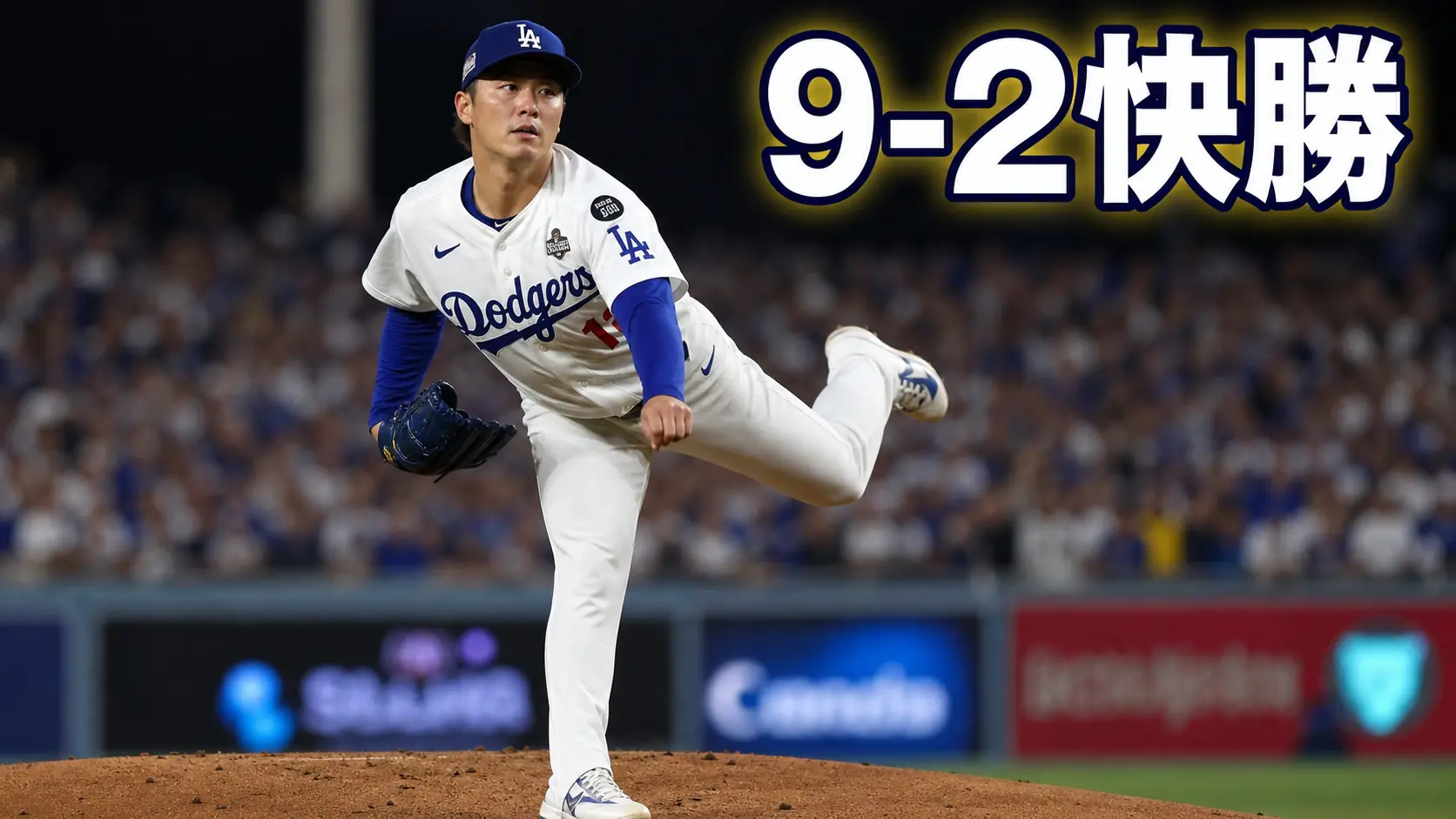山本由伸、8回1失点で6勝目　ドジャース9-2快勝