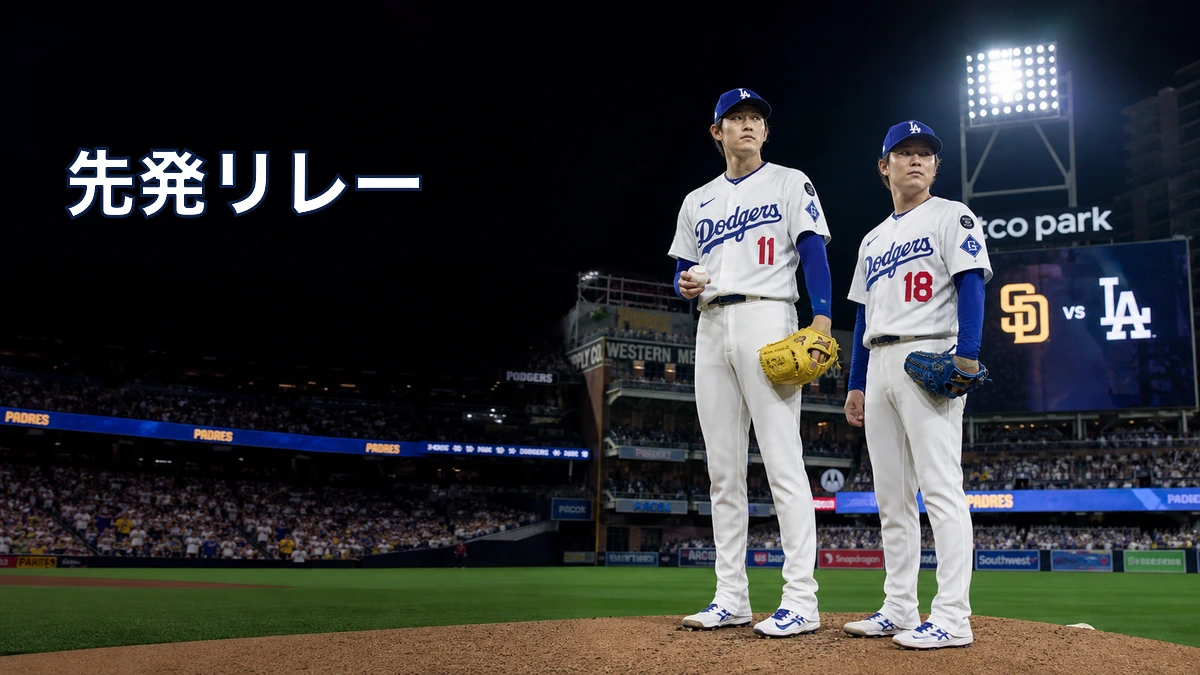佐々木朗希から山本由伸へ、敵地先発リレー