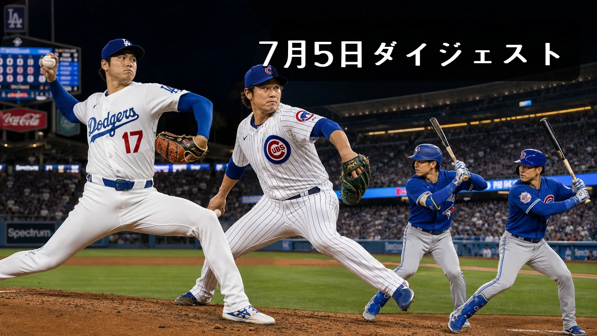 今日の日本人メジャーリーガーまとめ