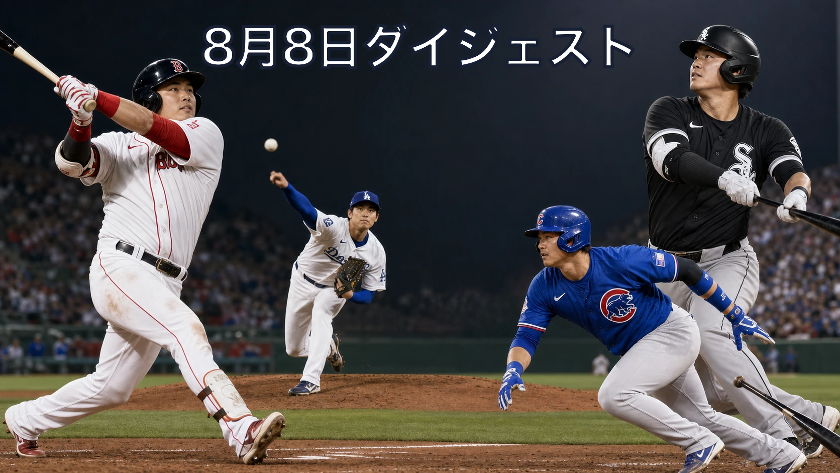 今日の日本人メジャーリーガーまとめ